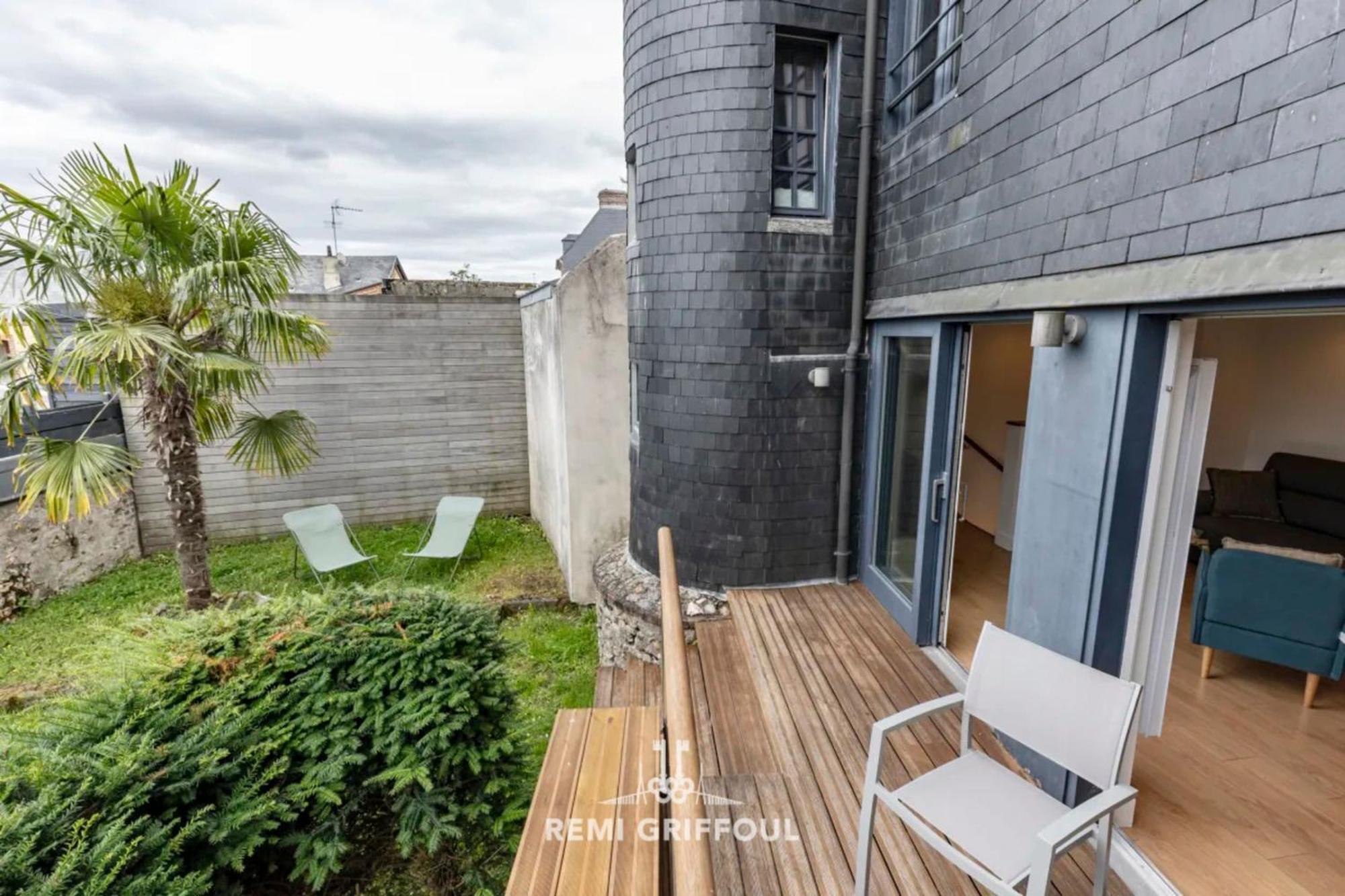 The Duplex Varin Beautiful Apartment & Garden Honfleur 4 People מראה חיצוני תמונה